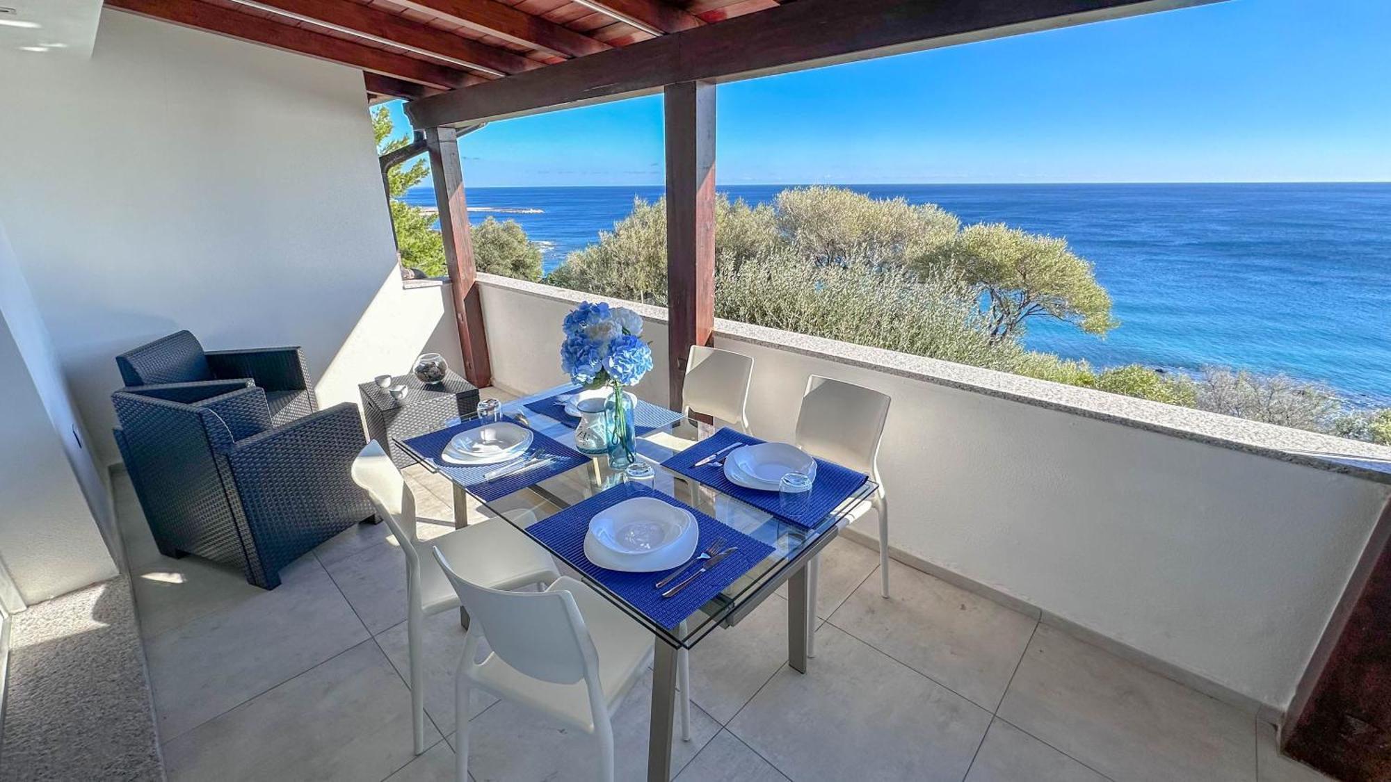 Апартаменты Mama House Con Vista Mare Кала-Гононе Экстерьер фото
